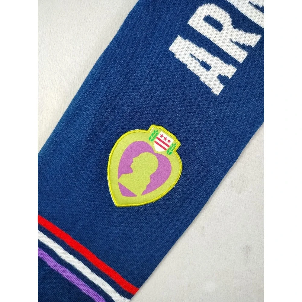 Lockheed Martin Armed Forces Bowl Knit Scarf‎ Mens One Size Blue Football
